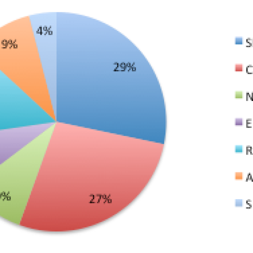 Geographic Breakdown of Temasek's Portfolio at 31 March 2015